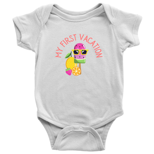 My Daughter's First Vacation Cute Dad & Me Matching Set