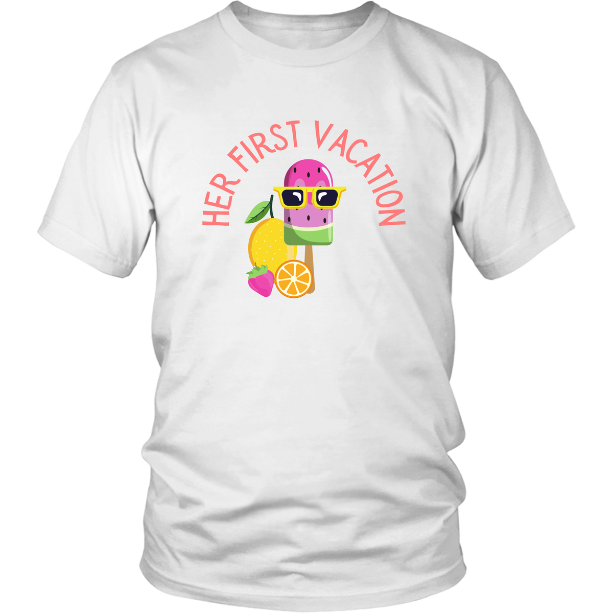 My Daughter's First Vacation Cute Dad & Me Matching Set