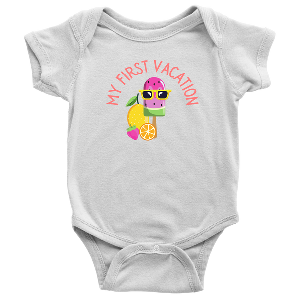 My Daughter's First Vacation Cute Mom & Me Matching Set