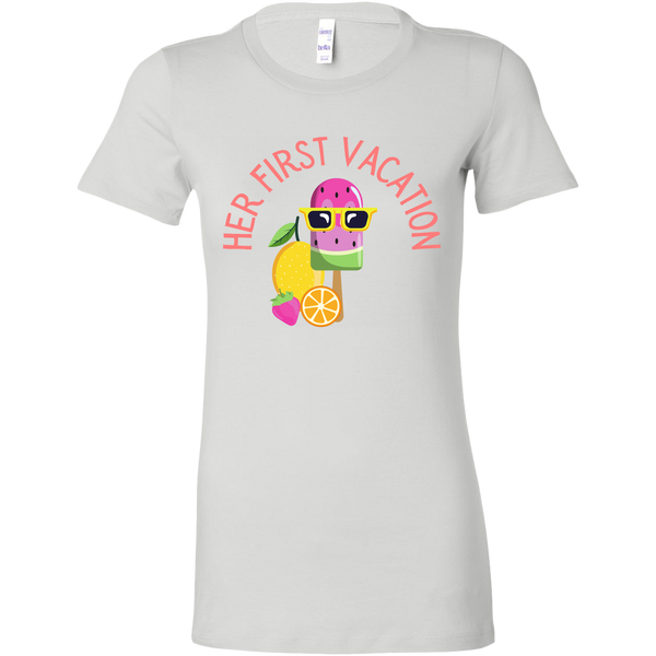 My Daughter's First Vacation Cute Mom & Me Matching Set