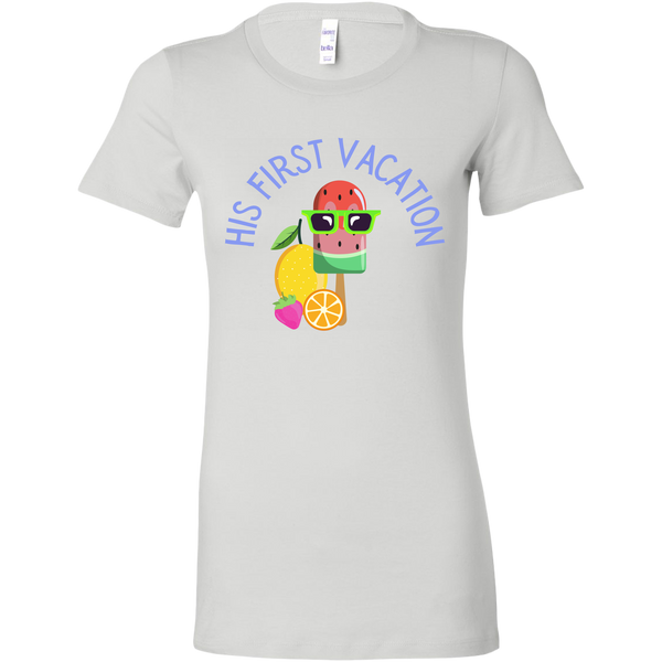 My Son's First Vacation Cute Mom & Me Matching Set