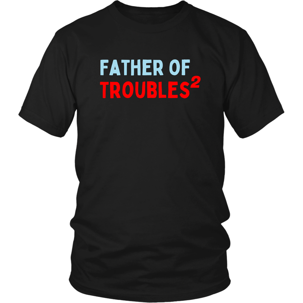 Double Trouble Twin Siblings Parents T-Shirt Set
