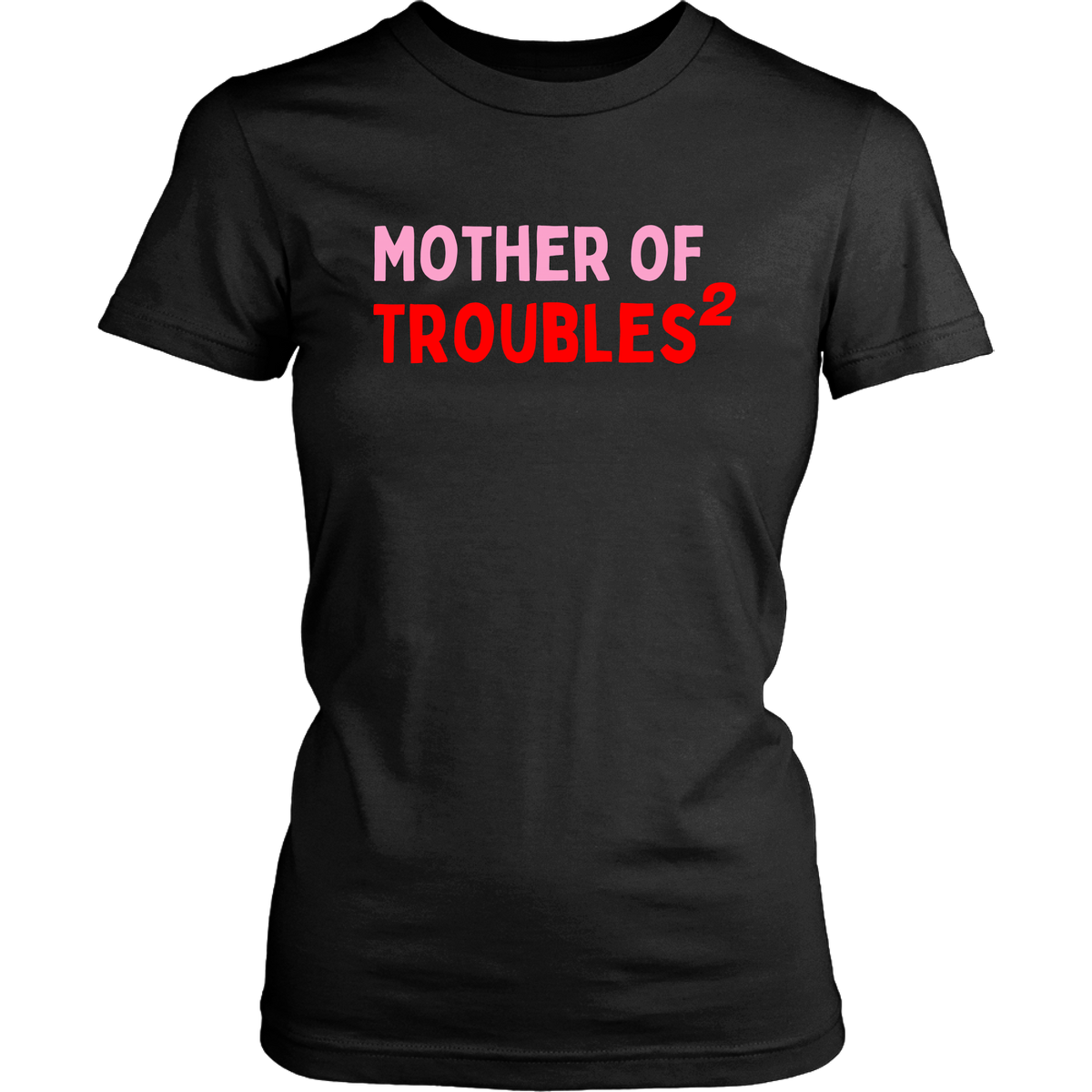 Double Trouble Twin Siblings Parents T-Shirt Set