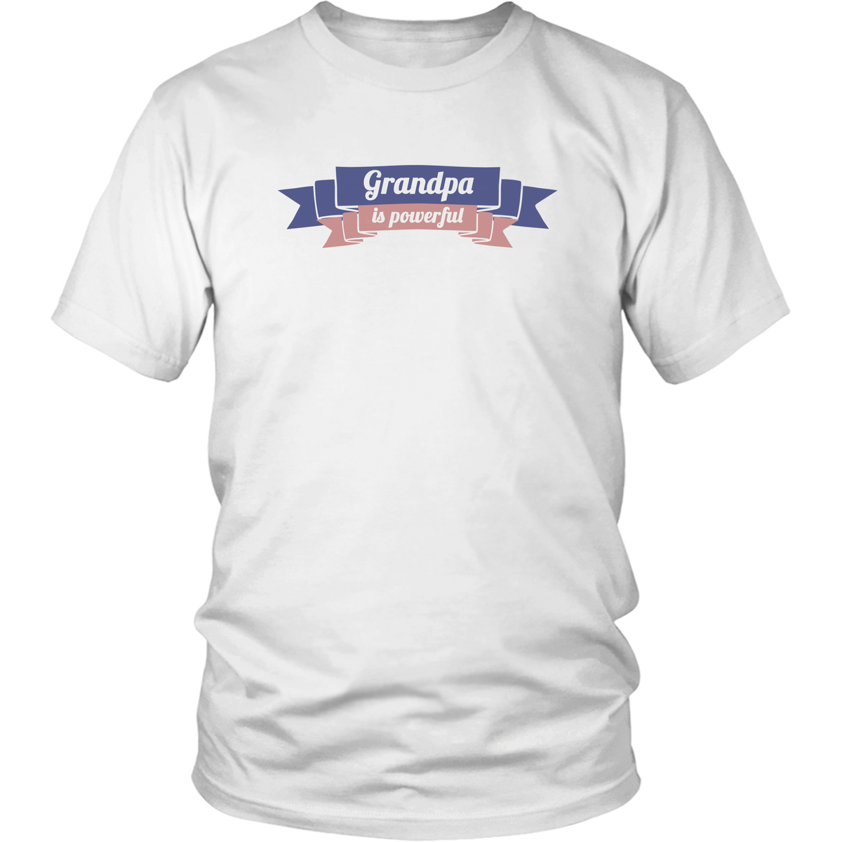 Powerful Grandpa Powerful Grandma T-Shirt Set