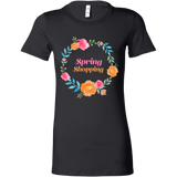 Load image into Gallery viewer, Spring Shopping Floral Wreath Mom &amp; Me T-Shirt Set