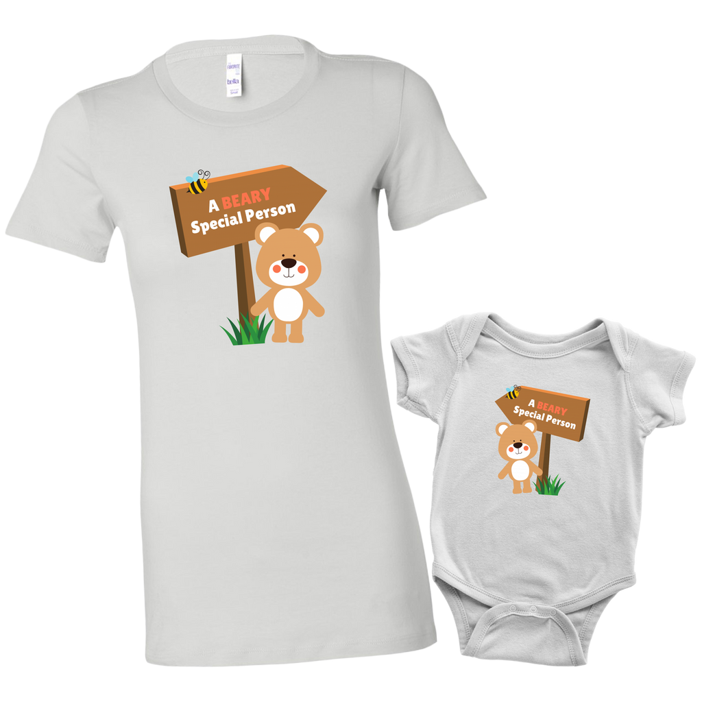 A Beary Special Person Mom & Baby Set