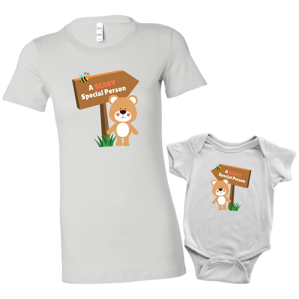 A Beary Special Person Mom & Baby Set