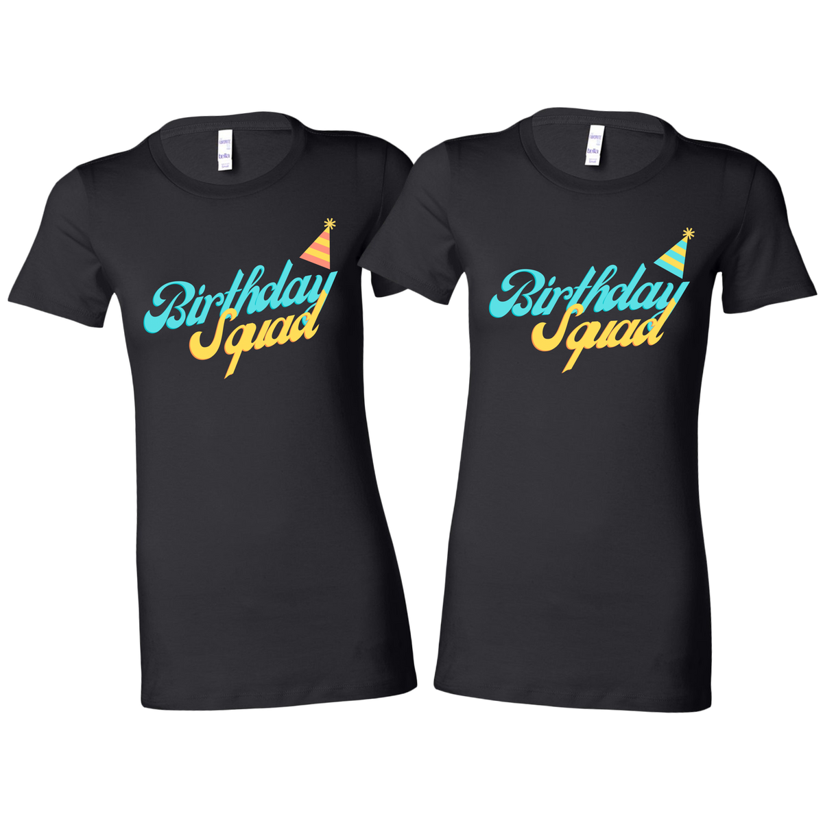 Birthday Squad Celebration Team Shirt Set Main image
