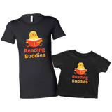 Load image into Gallery viewer, Reading Buddies Cute Bird Mommy &amp; Me Shirt Set Combo