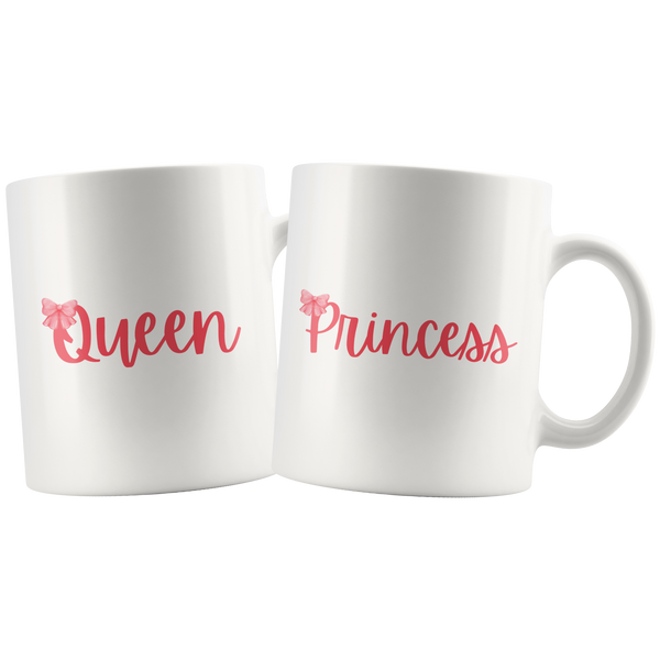 Princess and Queen Cute Mommy & Me Mug Set
