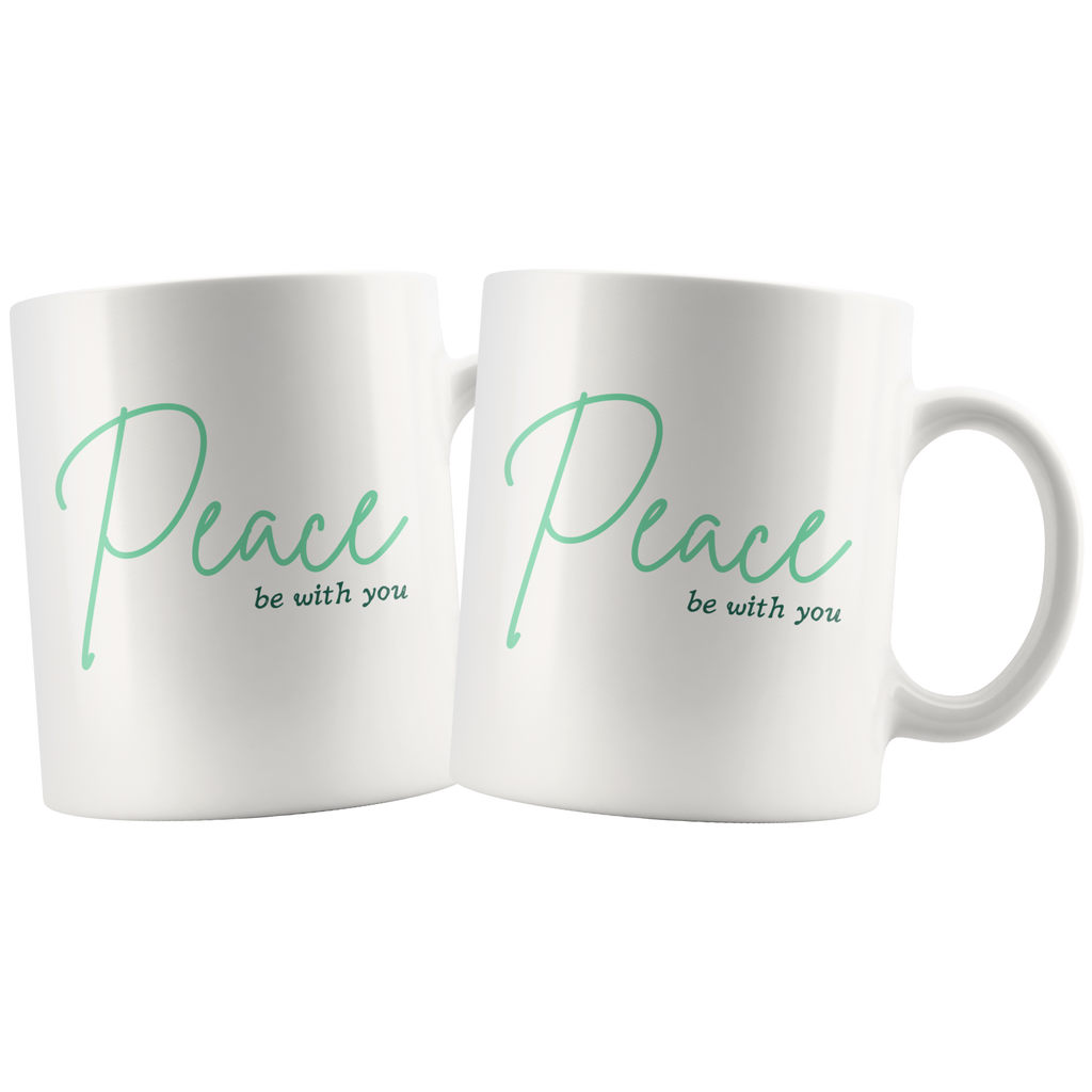 Peace Be With You Mug Set