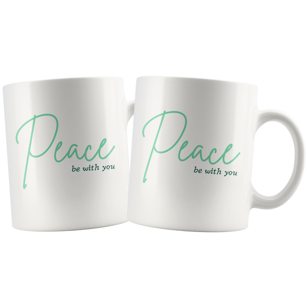 Peace Be With You Mug Set