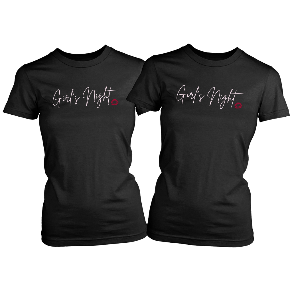 Girl's Night Cute Matching Shirts