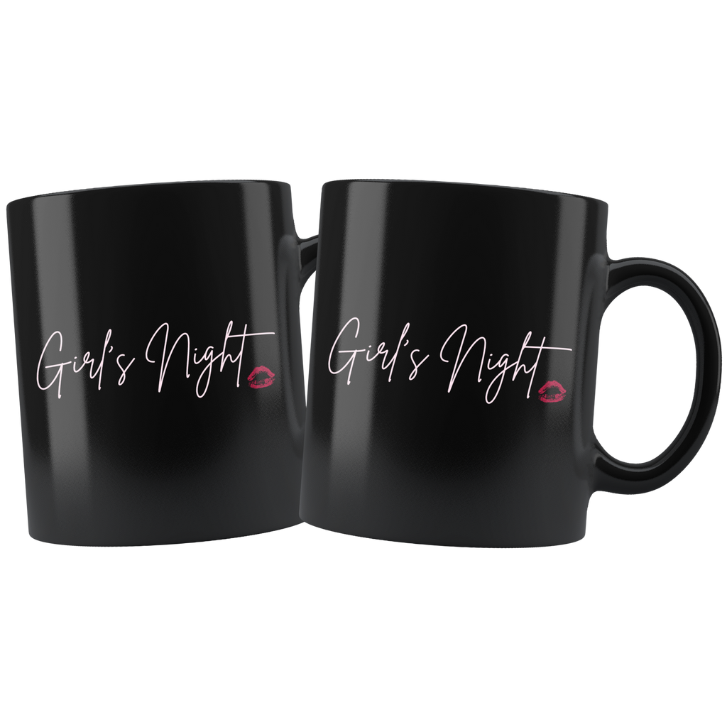 Girl's Night Cute Matching Mug Set