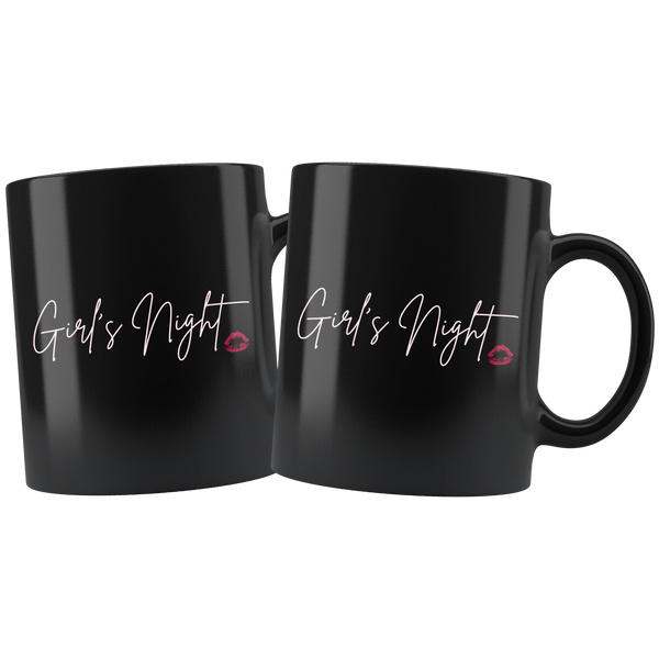 Girl's Night Cute Matching Mug Set