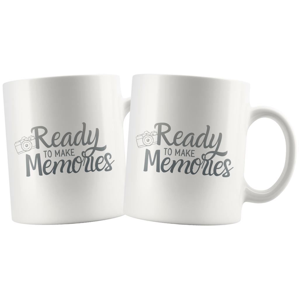 Ready to Make Memories Camera Matching Mug Set