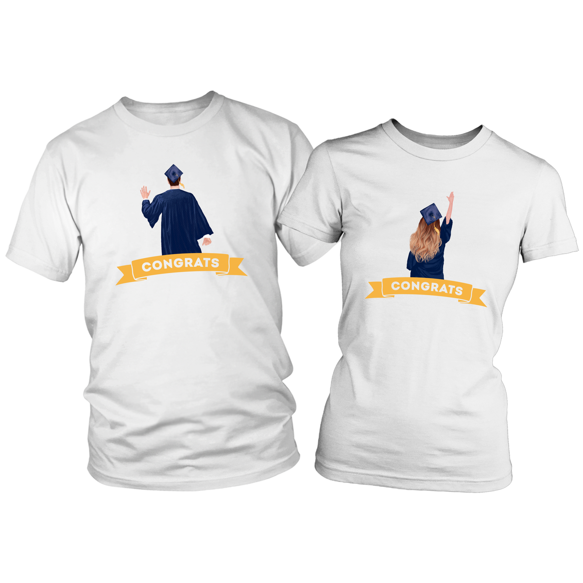 Congrats Graduate T-Shirt Set