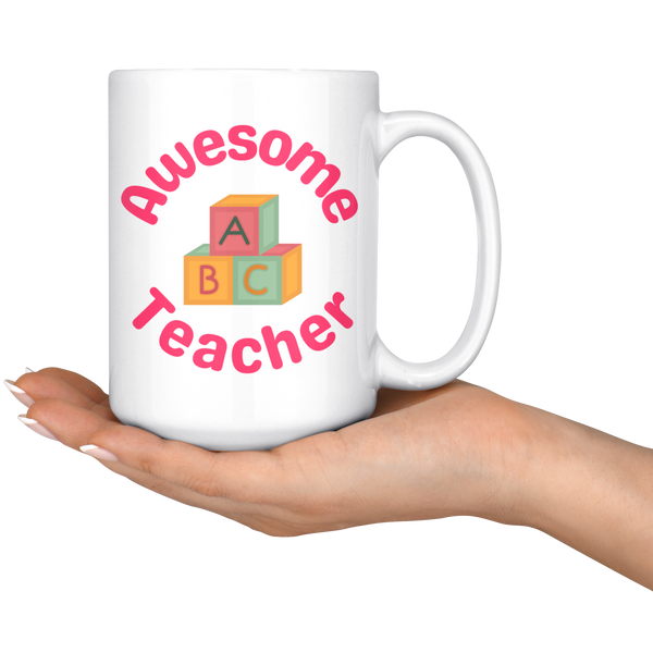 Awesome Student and Teacher Mommy & Me Mug Set