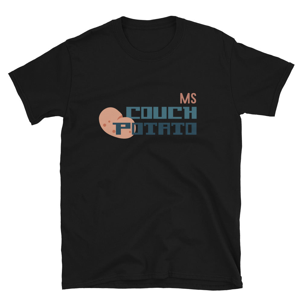 Ms Couch Potato Couples Unisex T-Shirt