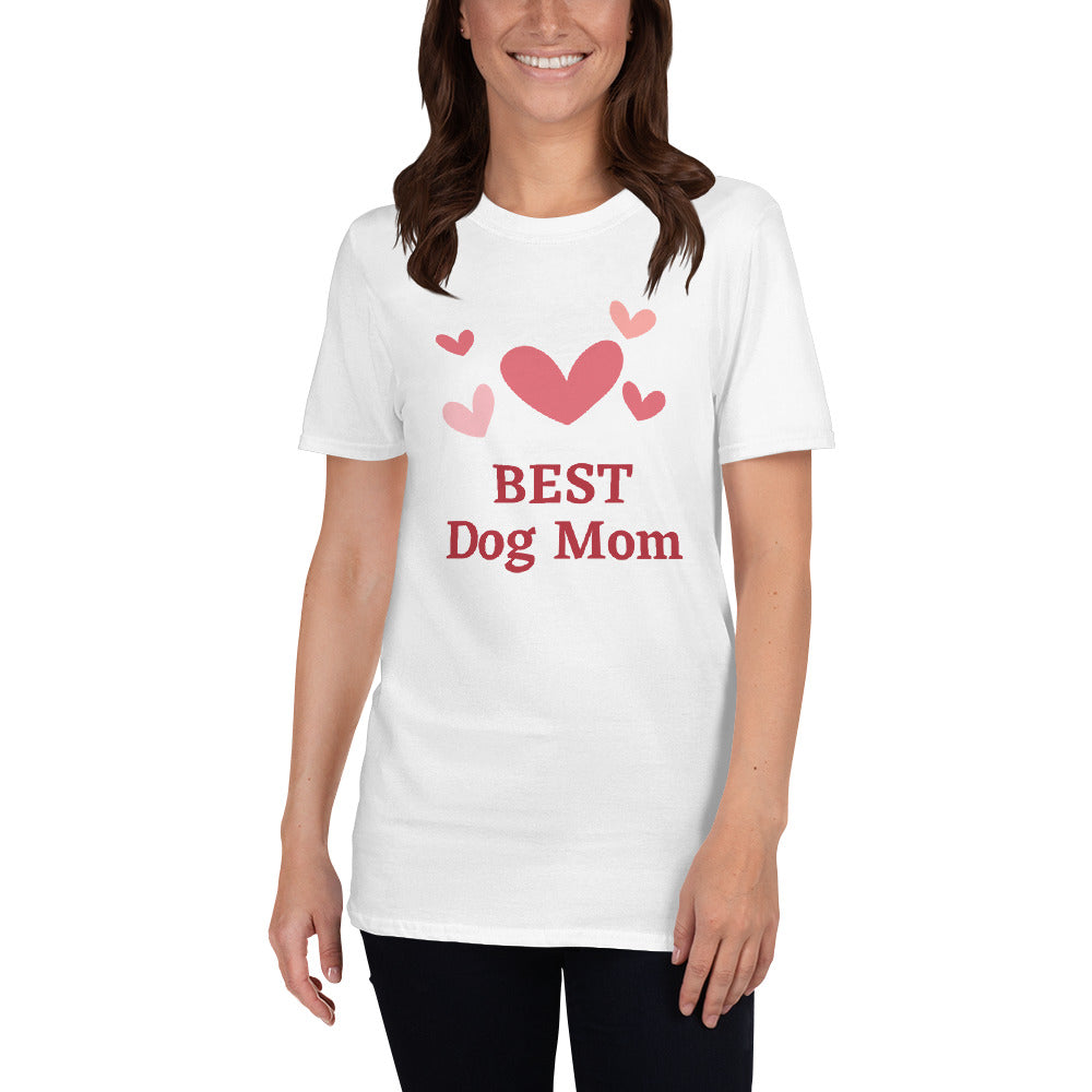 Best Dog Mom Short-Sleeve Unisex T-Shirt