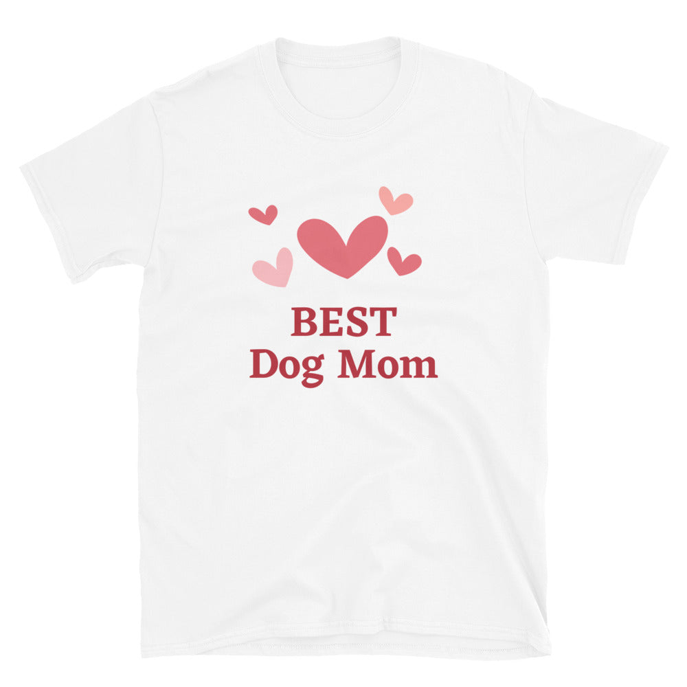 Best Dog Mom Short-Sleeve Unisex T-Shirt