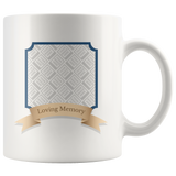 Load image into Gallery viewer, Loving Memory Golden Plaque Memorial Personalized Mug
