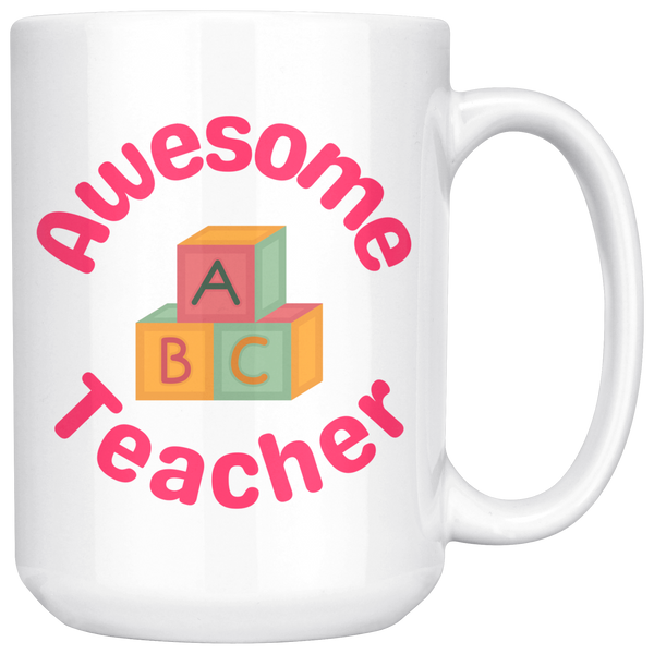 Awesome Student and Teacher Mommy & Me Mug Set