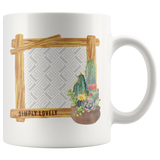 Load image into Gallery viewer, Simply Lovely Cactus Watercolor Personalized Mug