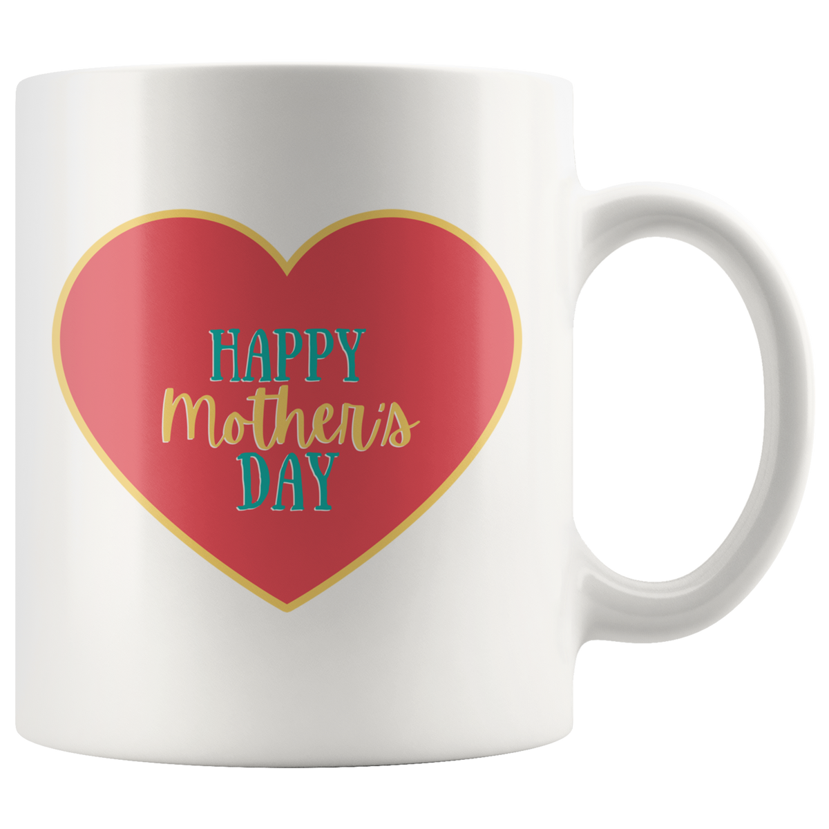 Love You Happy Mother's Day Mommy & Me Mug Set