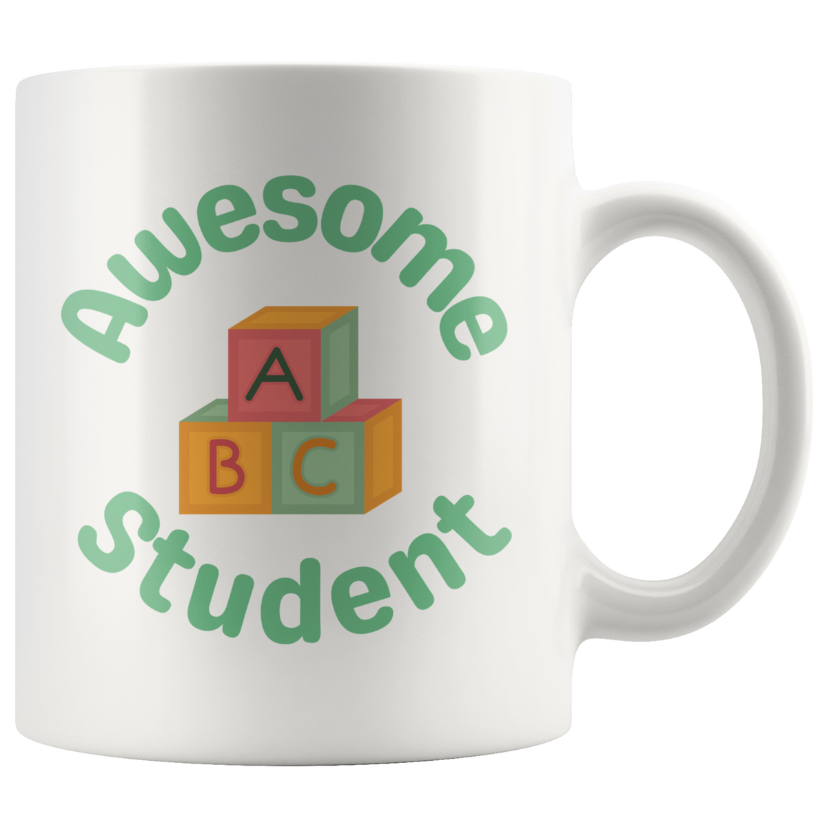 Awesome student and Teacher Daddy & Me Mug Set